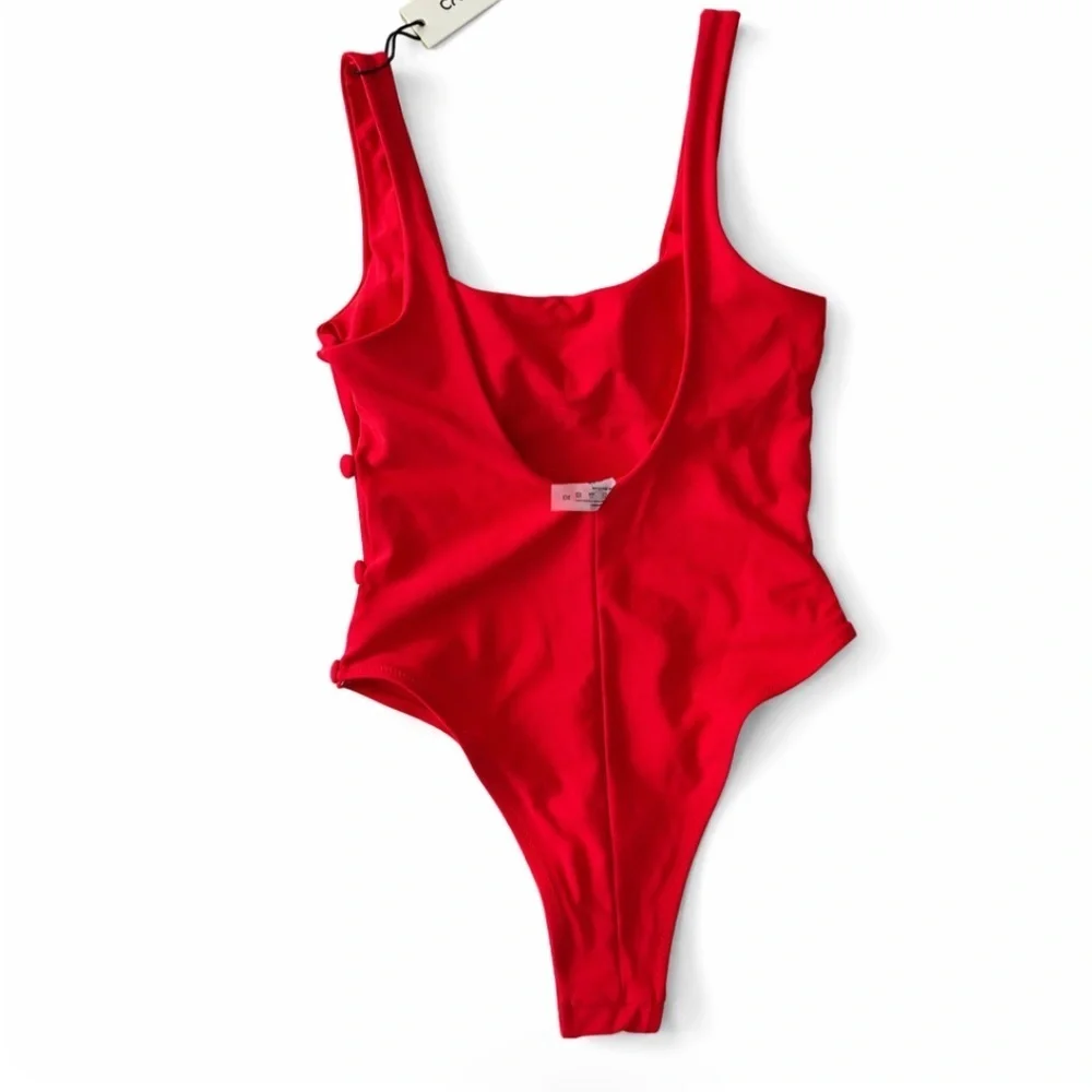 Commense Red Swimsuit Bathing Suit One Piece NEW swimwear